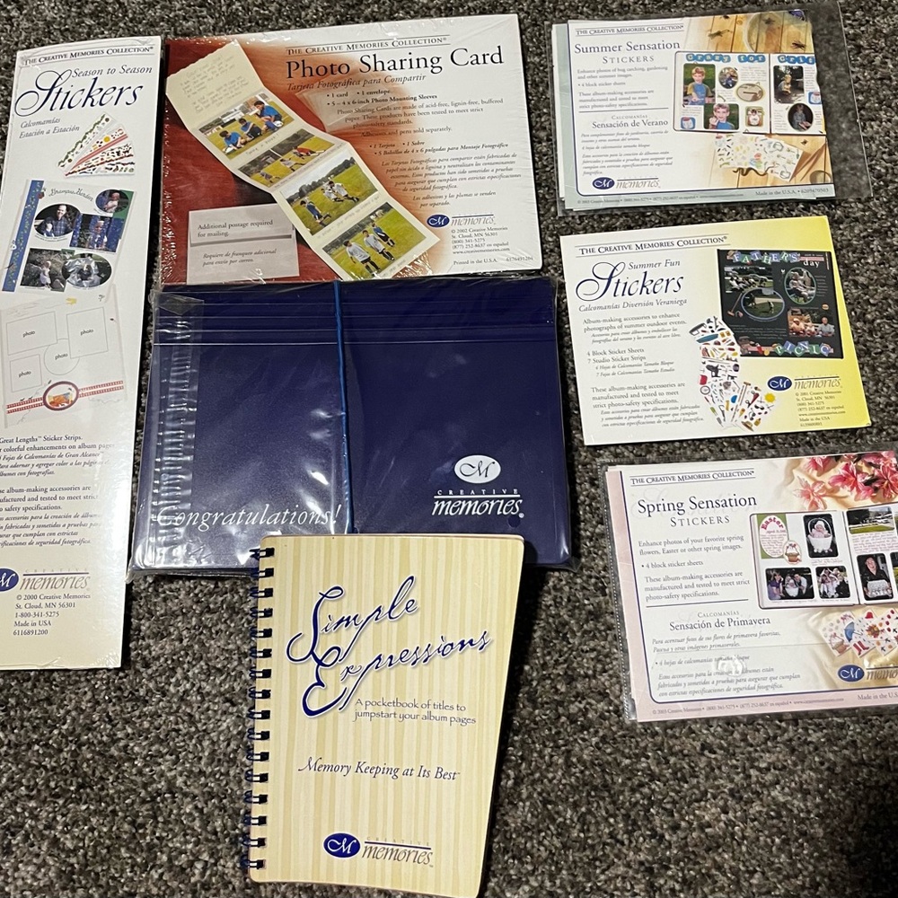 Creative Memories Simple Expressions Pocketbook